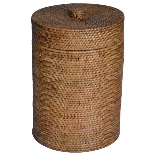 13/9036 Round Rattan Laundry Basket with Lid