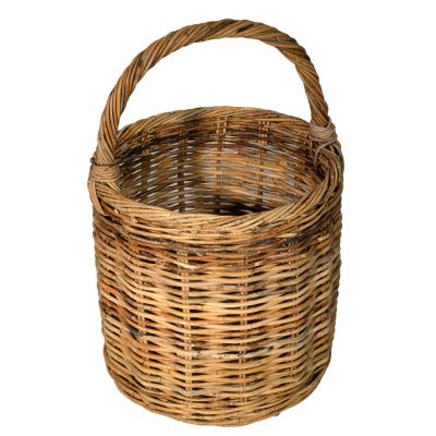 10/129 Round Overhandle Log Basket