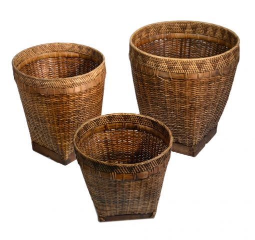 26/602B Set of 3 Bamboo Pot Holders