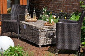 13/8022 Large Lined Grey Trunk Display