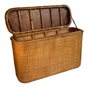 13/9005 Tall Bed End Chest Open Lid