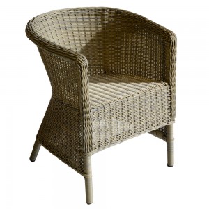 16/1045 Round Grey All Weather Chair