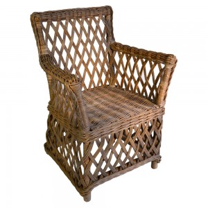 16/426 Small Colonial Rattan Chair