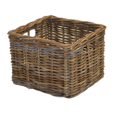 10/056G Square Grey Storage Basket