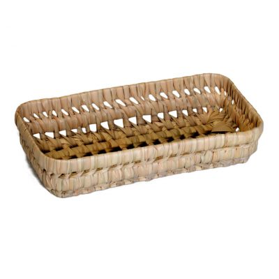 03/KR10 Oblong Palm Storage Basket 25cm