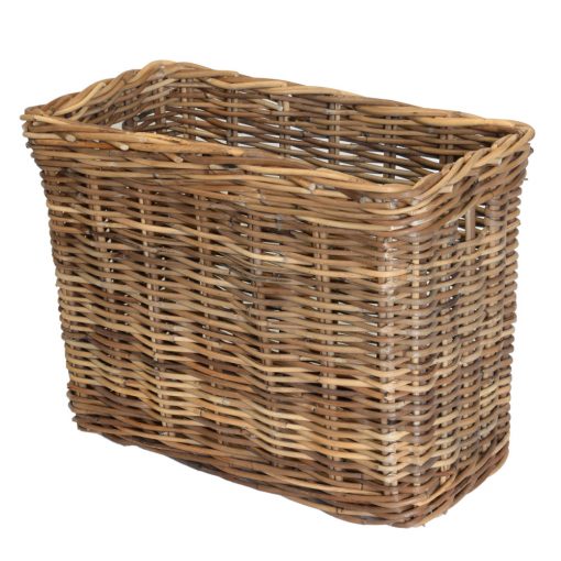 11/113G Grey Narrow Oblong Storage Basket